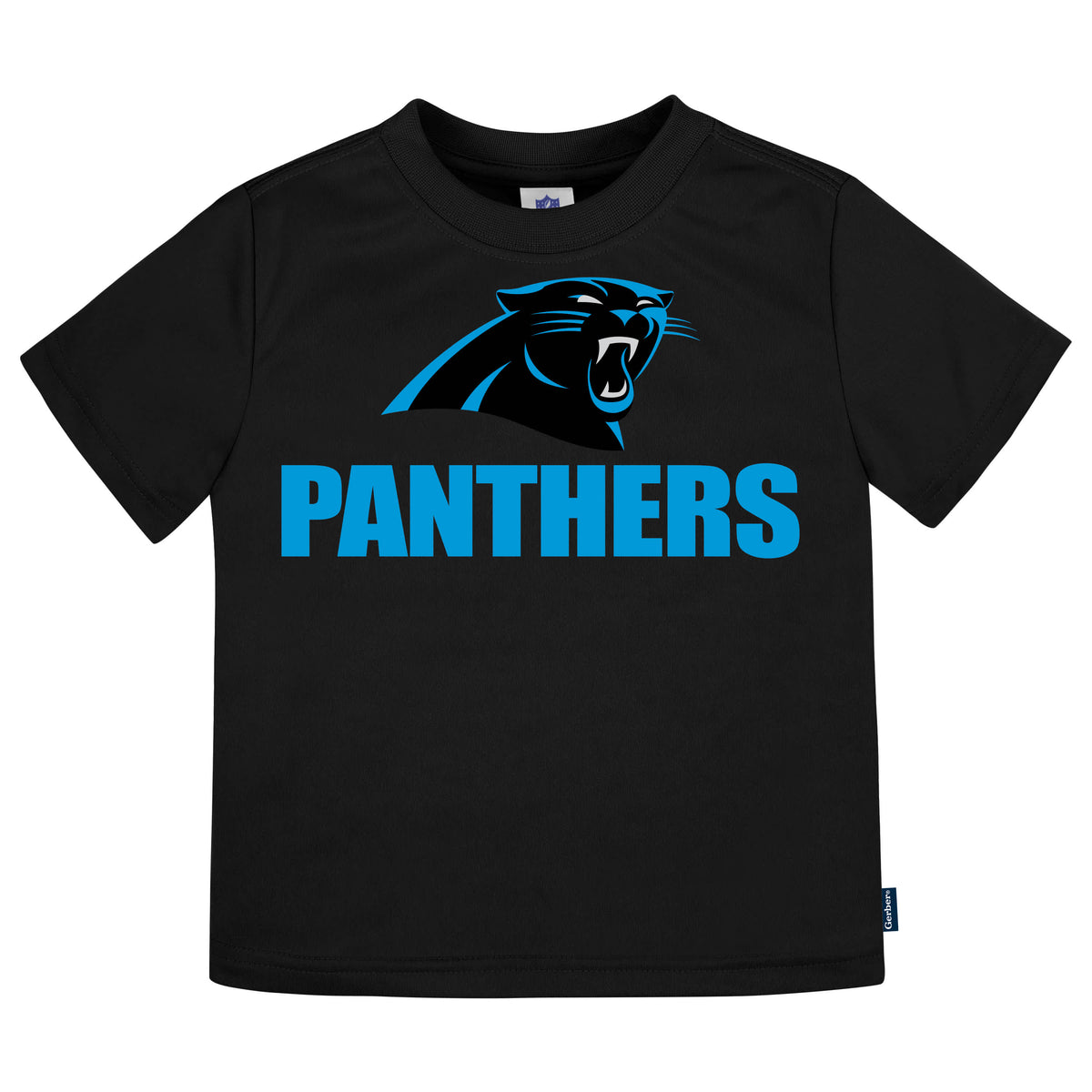 3-Pack Baby & Toddler Boys Panthers Short Sleeve Tees, view 4
