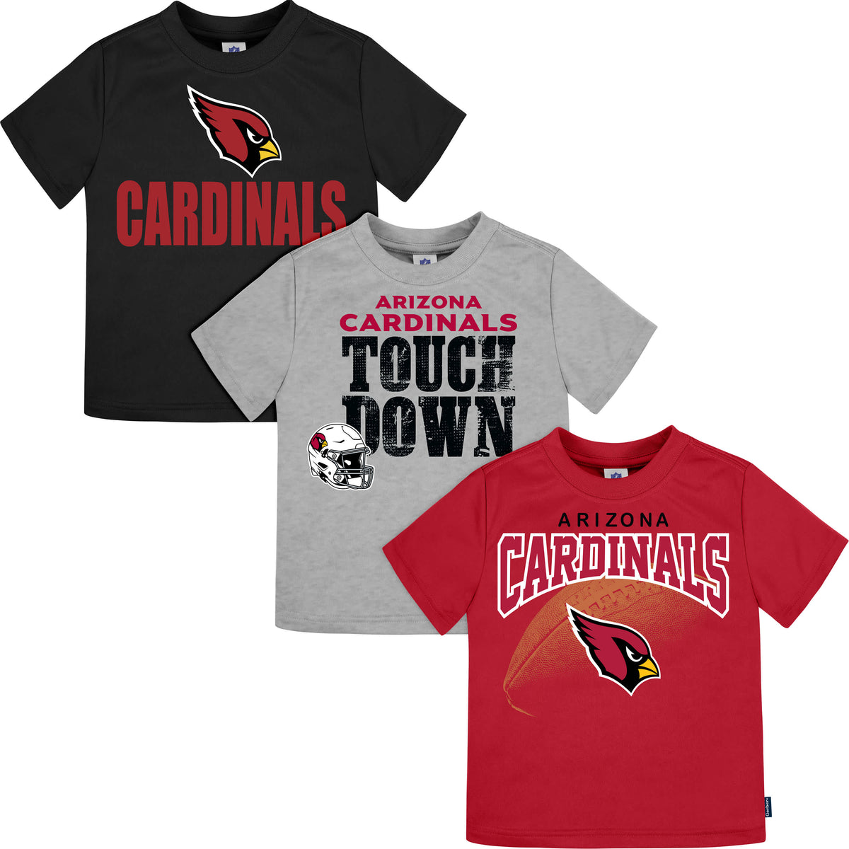 3-Pack Infant & Toddler Boys Cardinals Short Sleeve Tees