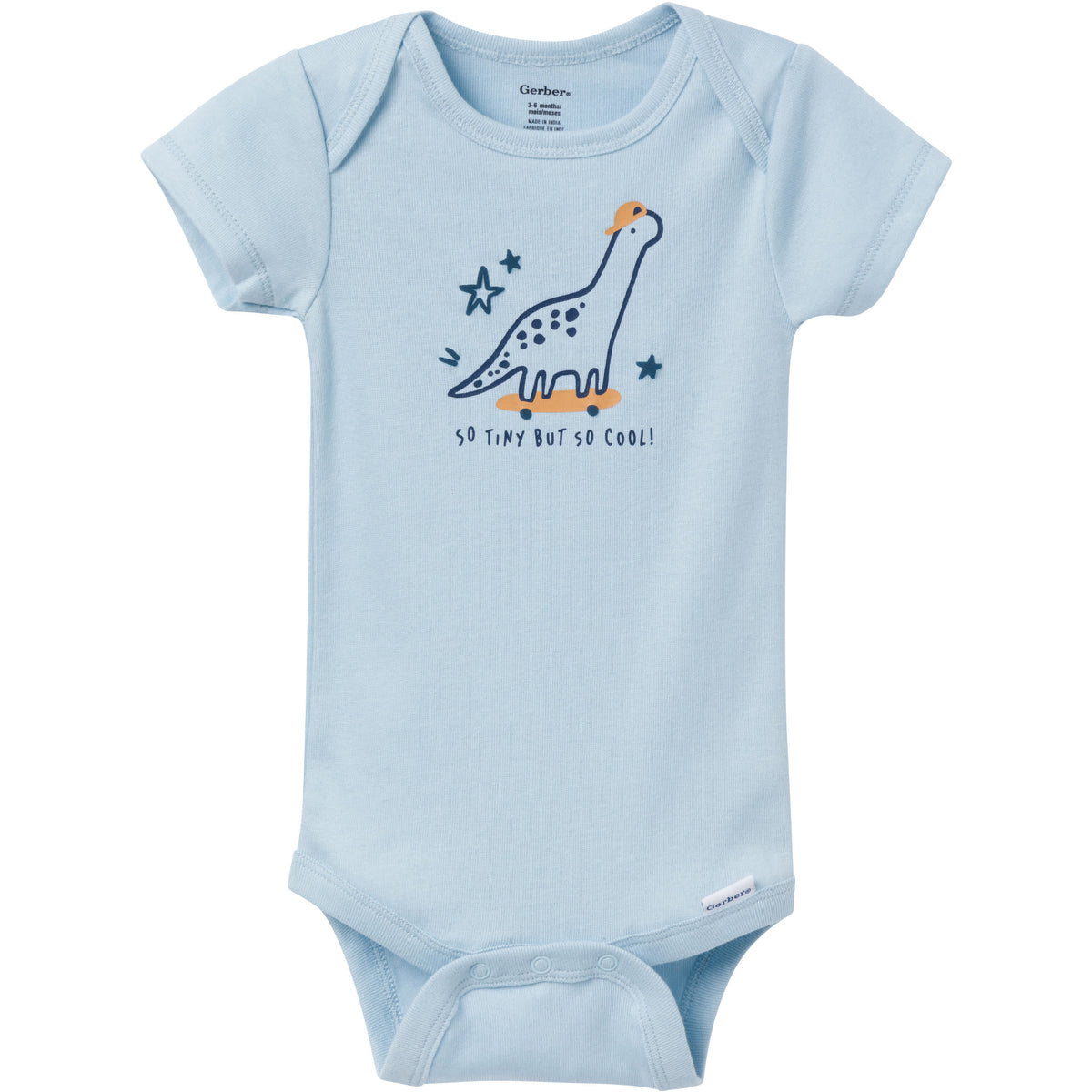 3-Pack Baby Boys Little Dude Onesies Bodysuits, view 4