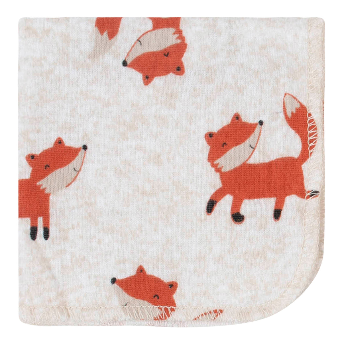 10-Pack Baby Boys Fox Washcloths, view 2