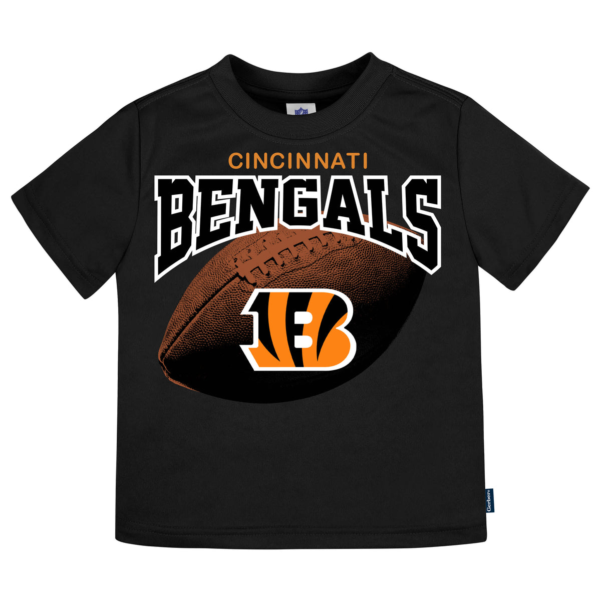3-Pack Infant & Toddler Boys Bengals Short Sleeve Tees, view 4