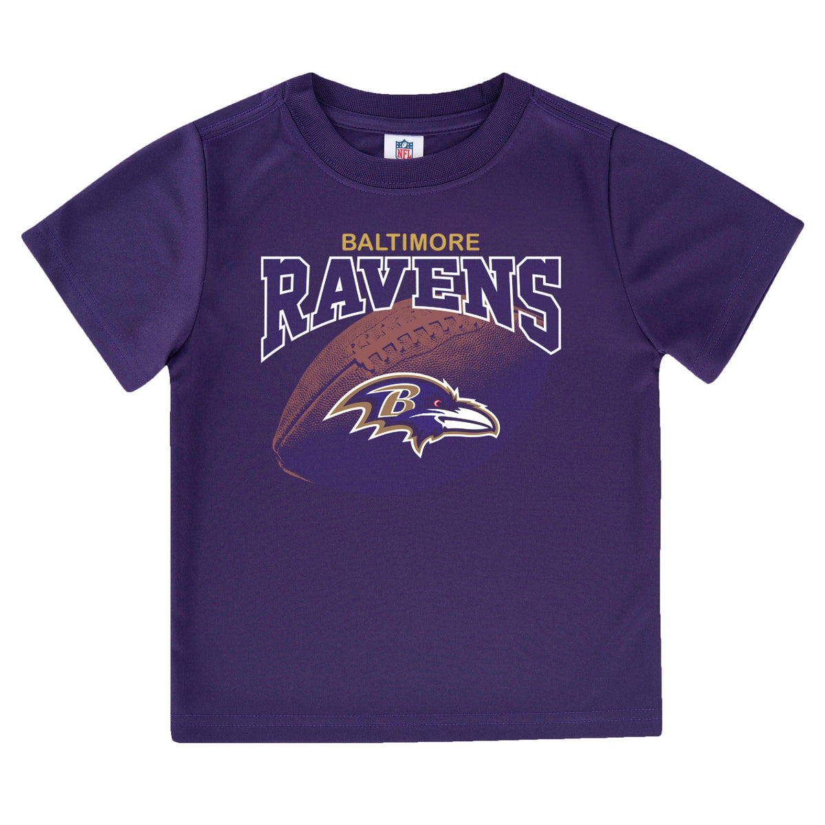 3-Pack Boys Ravens Short Sleeve Tees, view 2