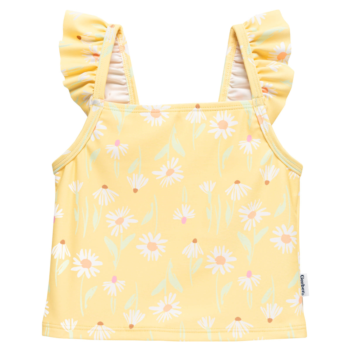 2-Piece Toddler Girls Daises Swimsuit, view 6
