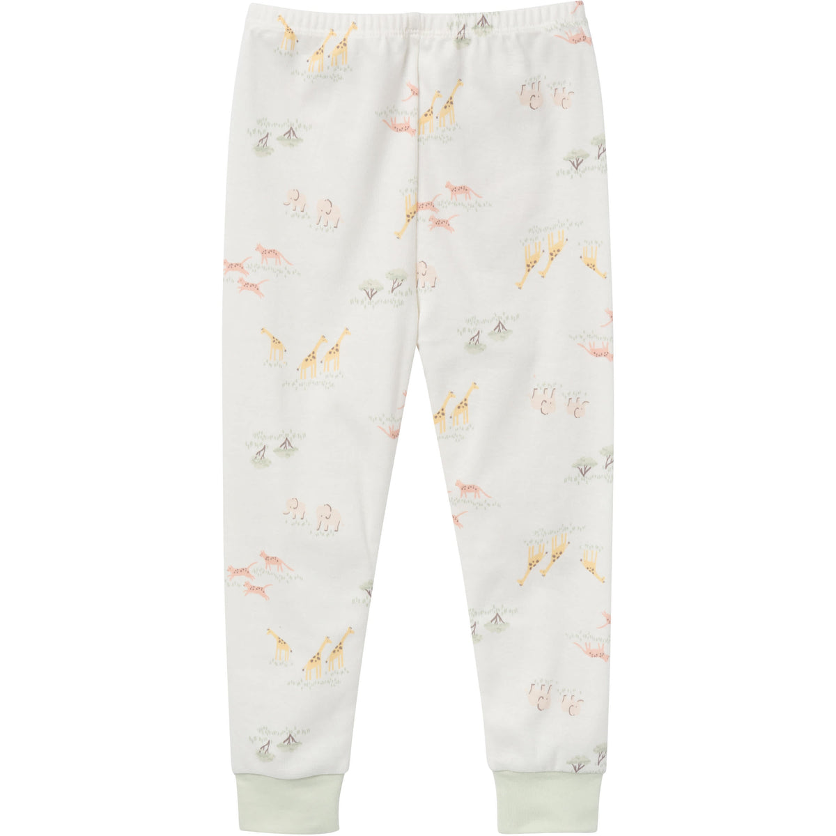 4-Piece Infant & Toddler Neutral Safari Pajamas Set, view 5