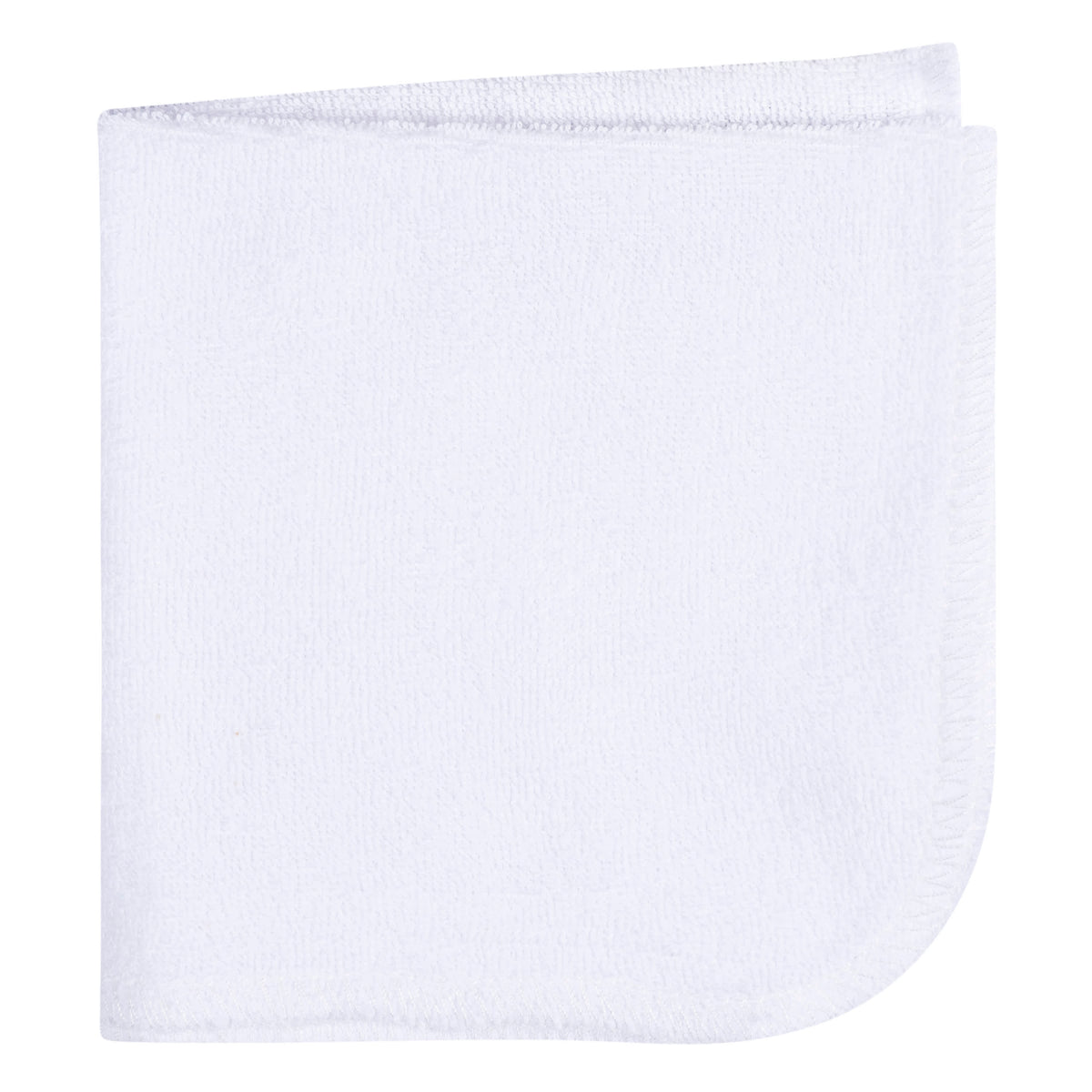 4-Piece Baby Boys Blue Shark Towel & Washcloths, view 3