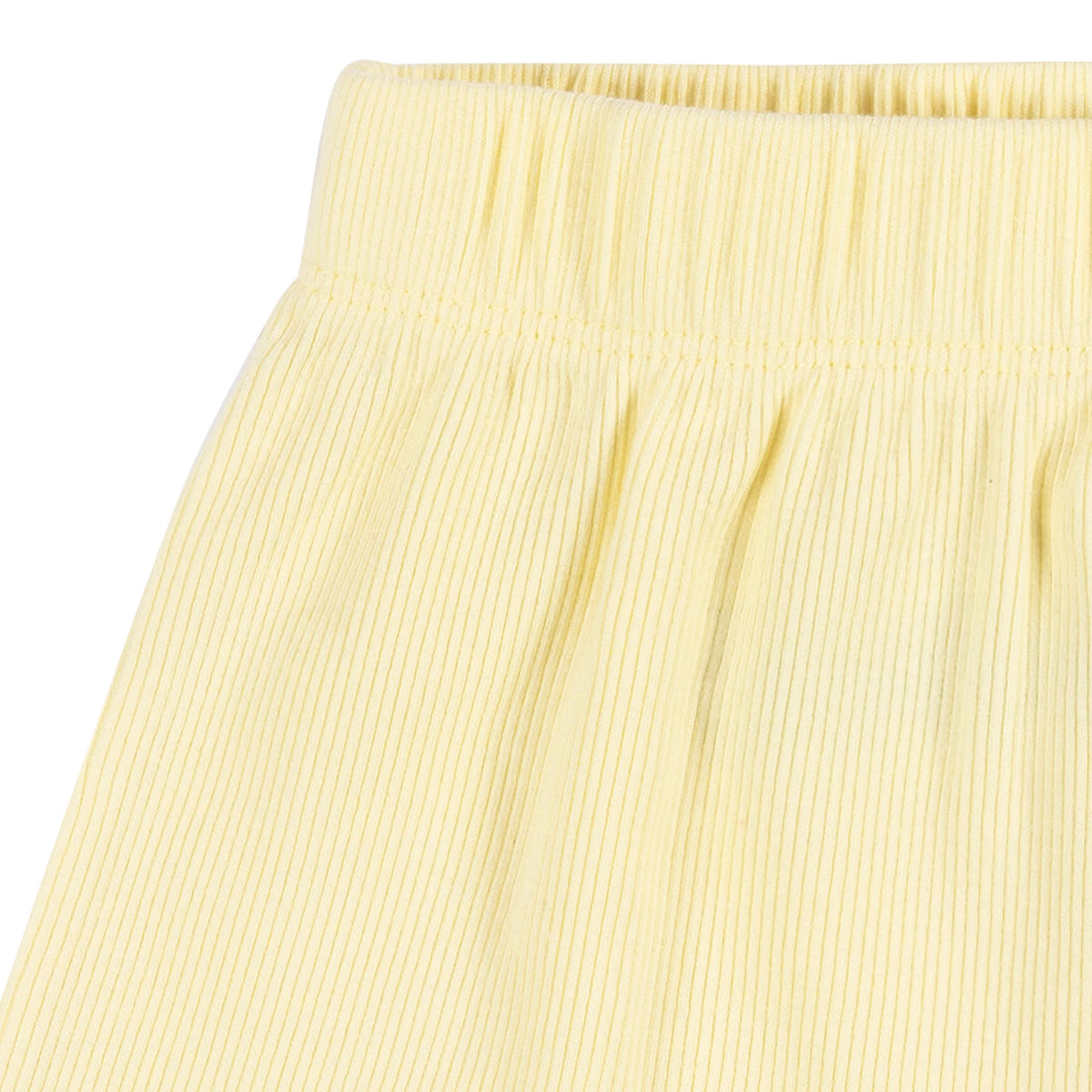 2-Piece Infant and Toddler Girls Yellow Tank Top & Shorts Set, view 5