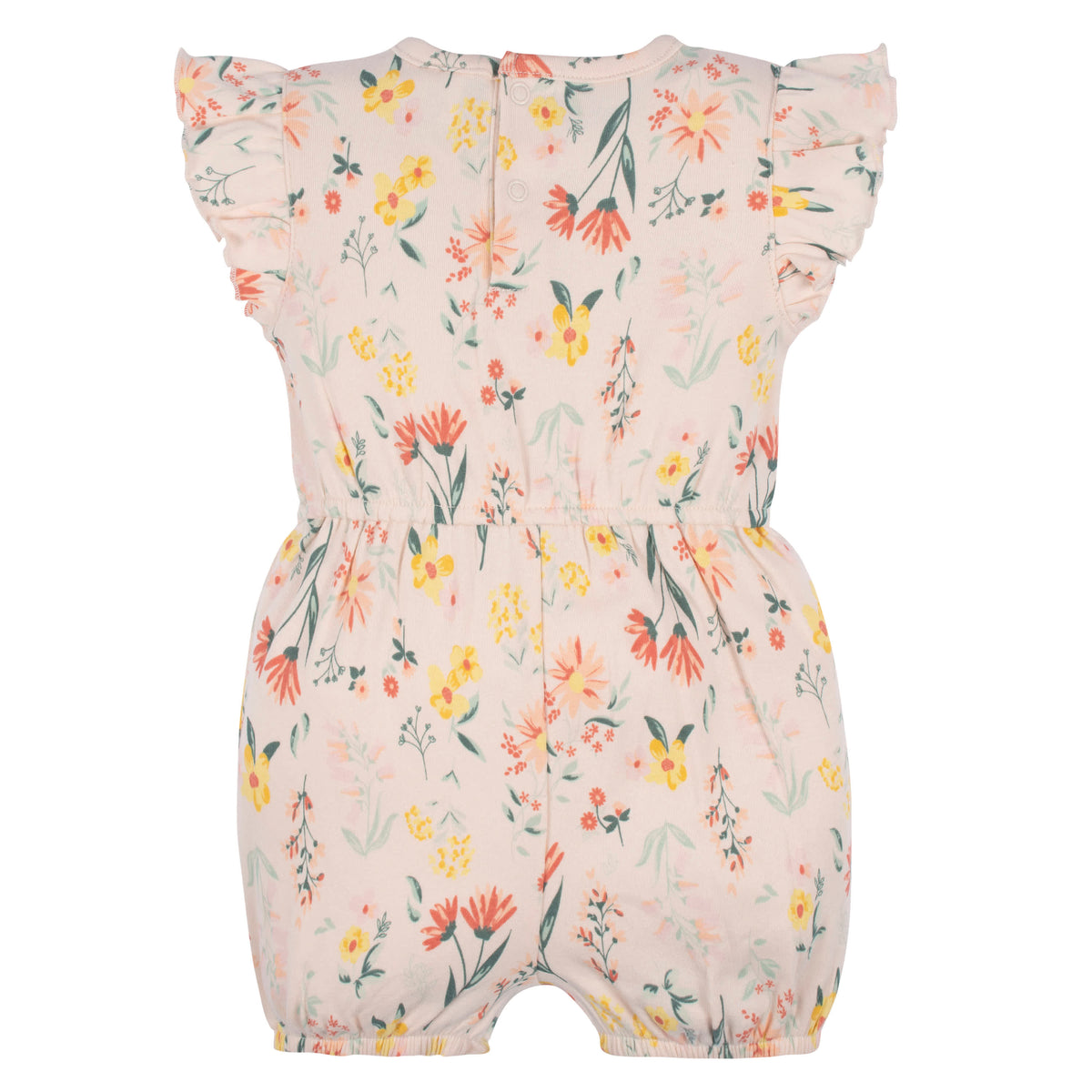 Baby Girls Wildflower Romper, view 4