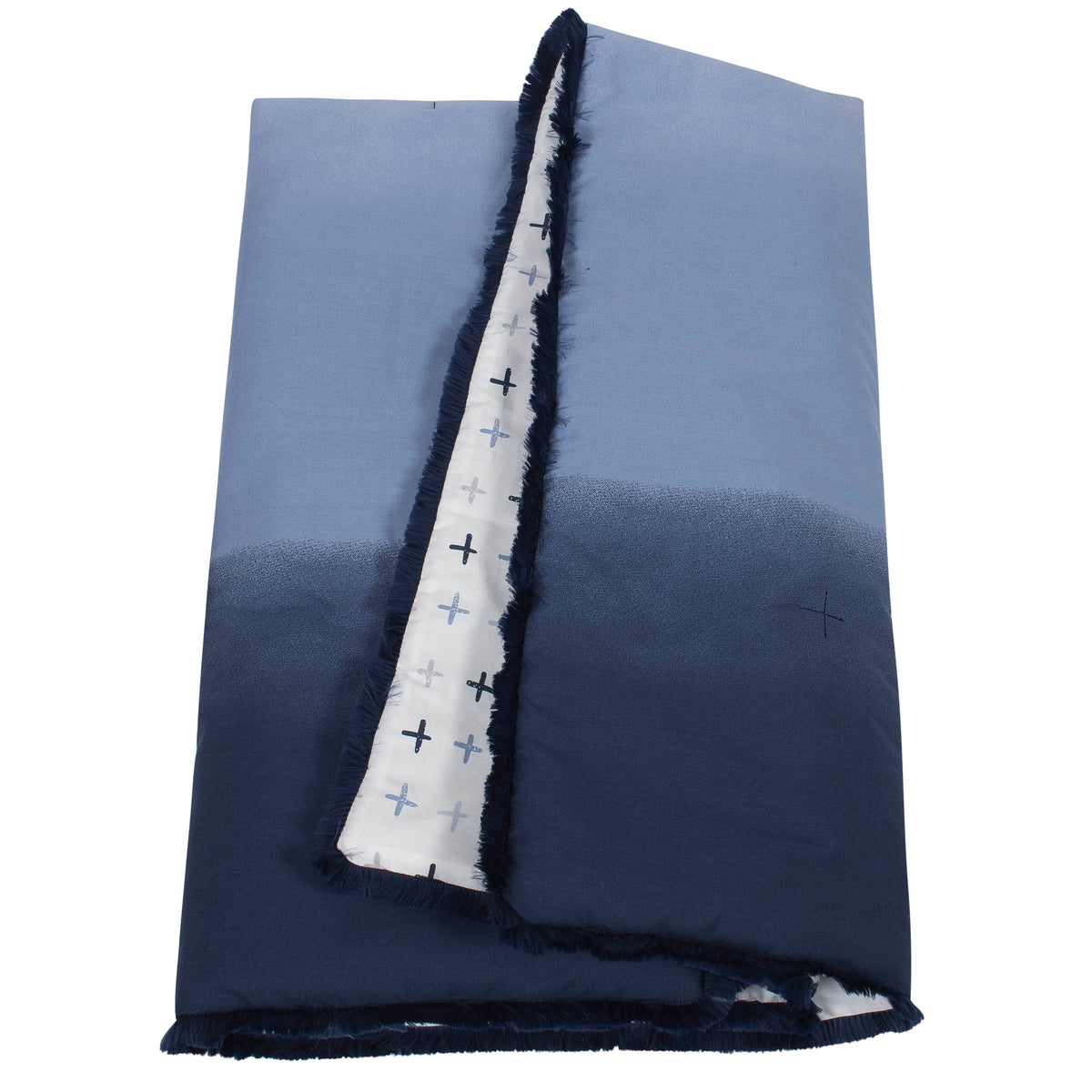 Boys Blue Ombre Quilt, view 2