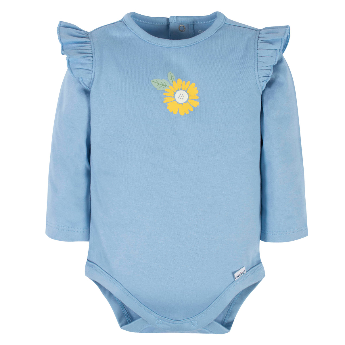 3-Piece Baby Girls Sunny Garden Onesies Bodysuit, Pants & Headband Set, view 2