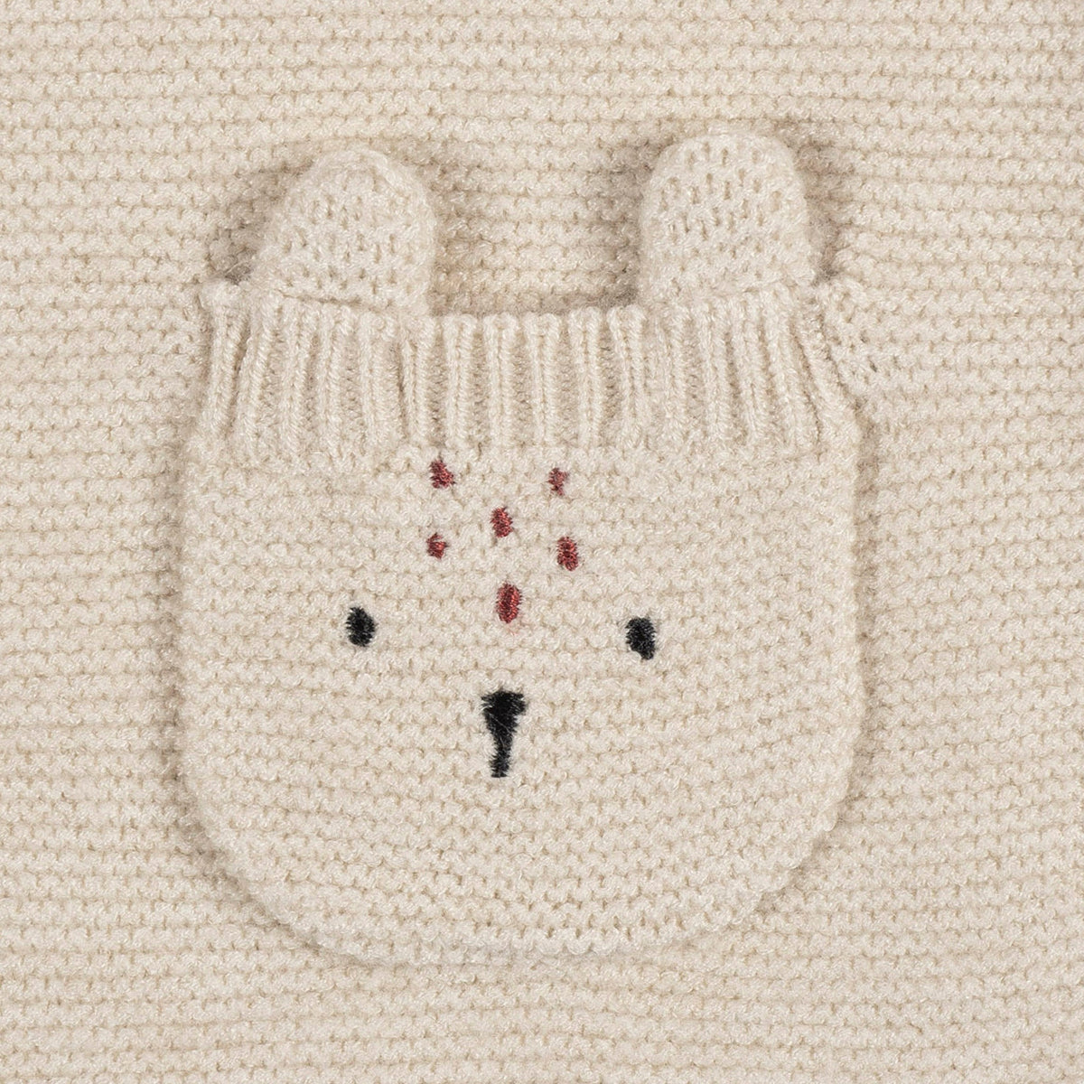 CASE of Baby Girls Deer Romper, close-up detail 1