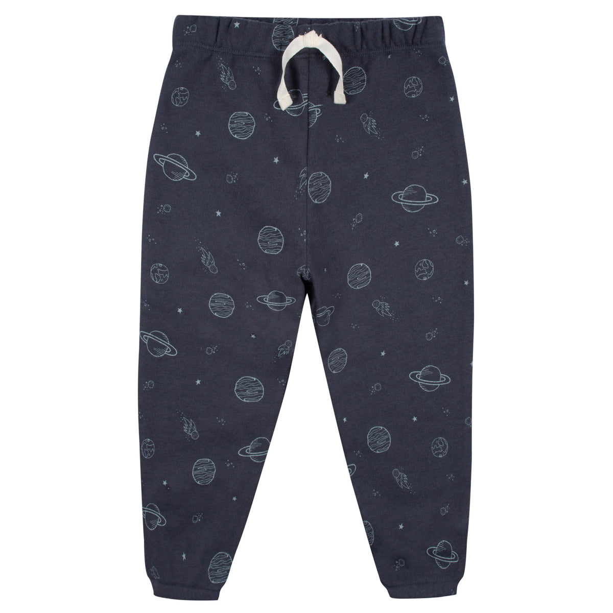 CASE of 2-Piece Toddler Boys Navy Space Sweatshirt & Pant, additional view 1