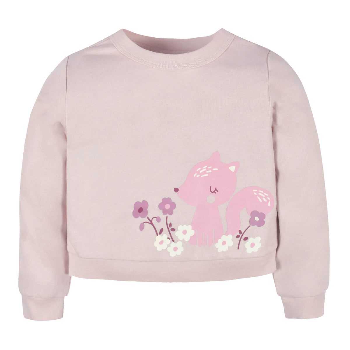 CASE of : 3-Piece Toddler Girls Woodland French Terry Top, Tulle Tutu, & Legging Set, additional view 3