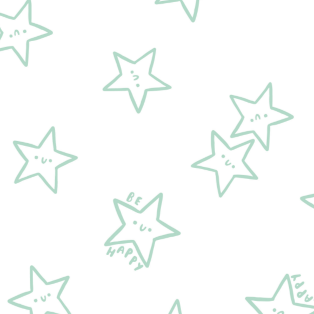 4-Piece Baby Neutral Starry Smiles Set, close-up detail 2