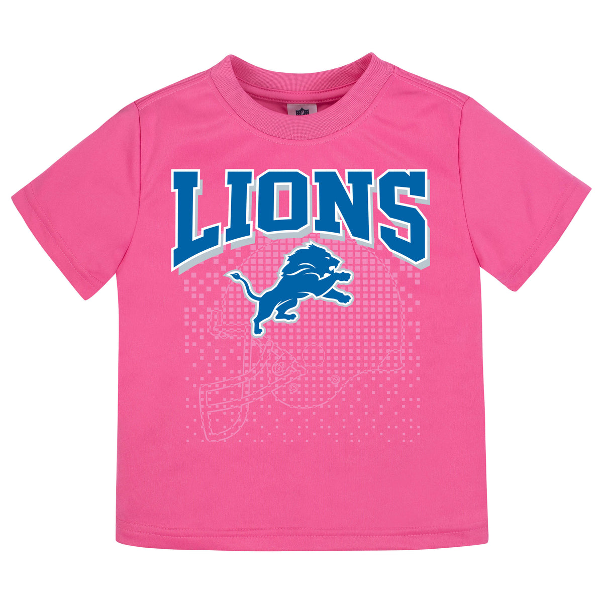 Detroit Lions Toddler Girls Short Sleeve Tee Shirt