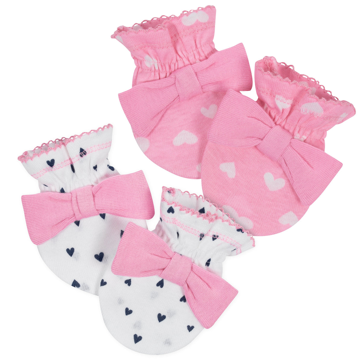 2-pack Girls' Fox Mittens