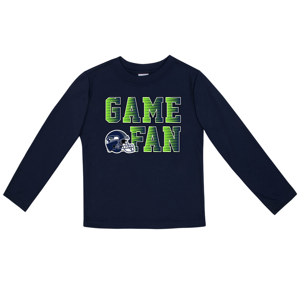 Seattle Seahawks Toddler Boys Long Sleeve Tee Shirt