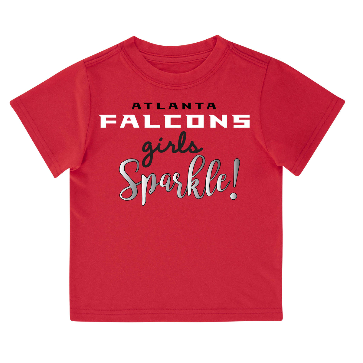 Atlanta Falcons Toddler Girls Short Sleeve Tee