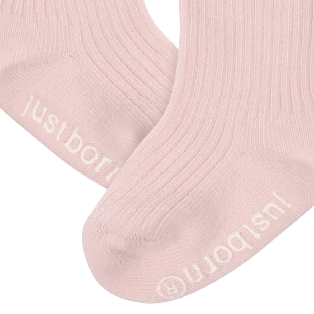 6-Pack Baby Girls Dusty Pink Socks, view 3