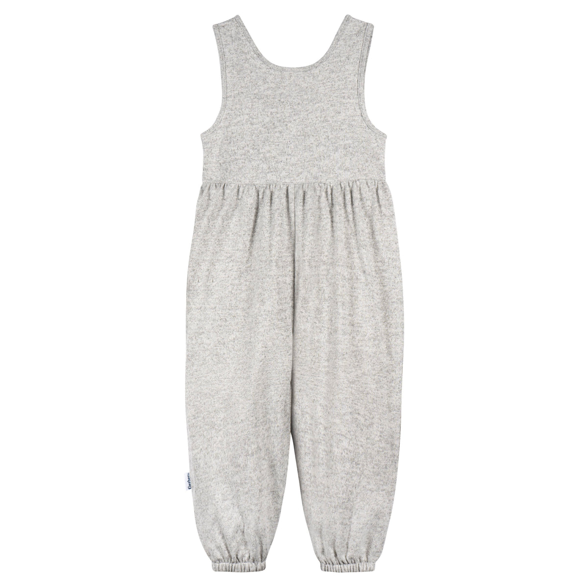 Toddler Girls Light Grey Heather Hacci Romper, view 2