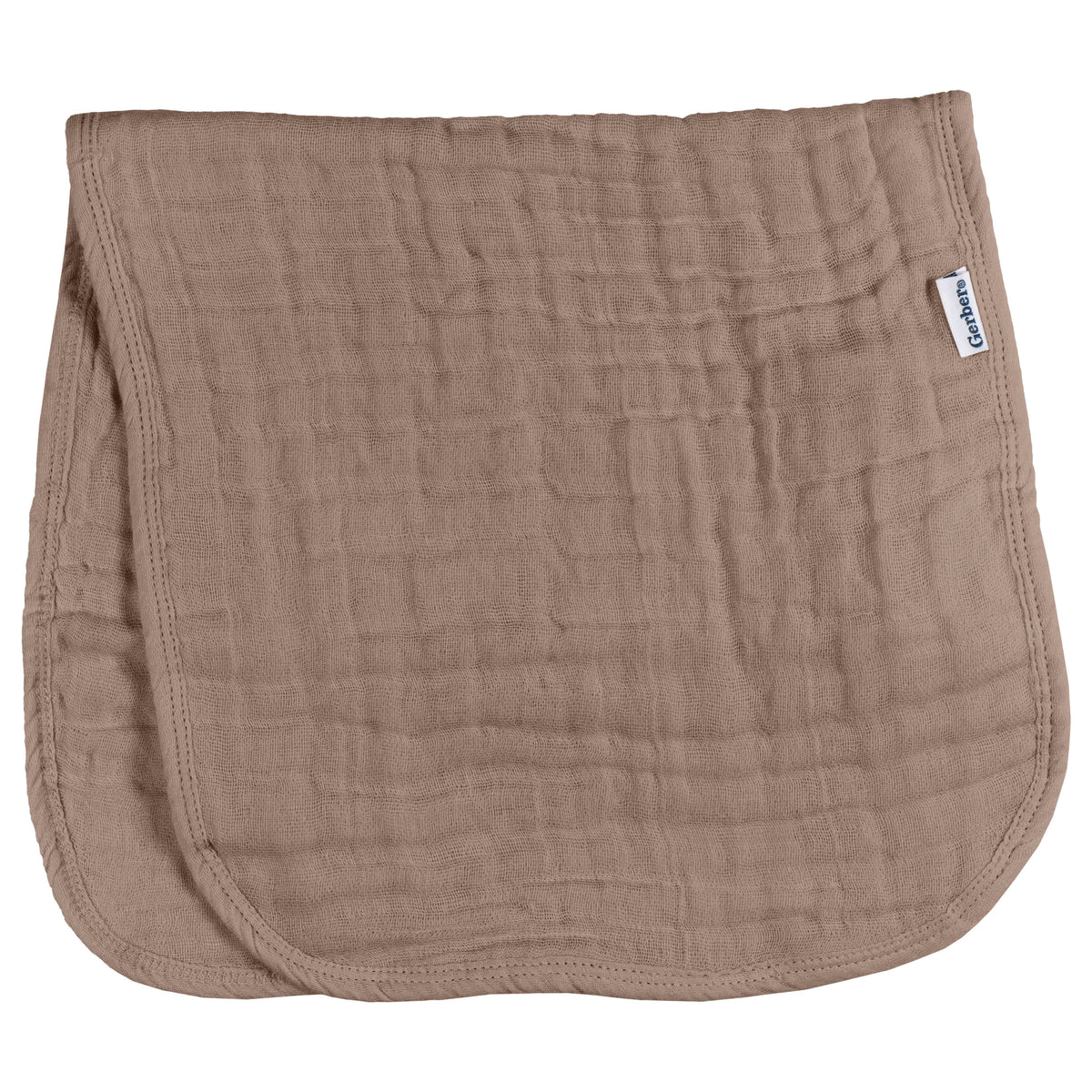 6-Pack Baby Boys Multi Blues Browns Muslin Burpcloth, view 2