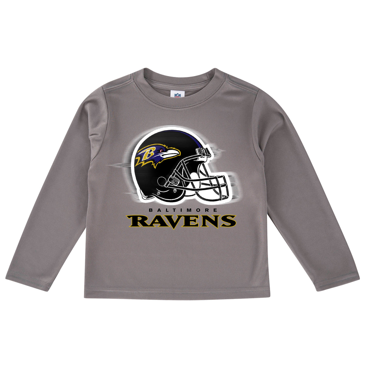 Baltimore Ravens Toddler Boys' Long Sleeve Logo Tee