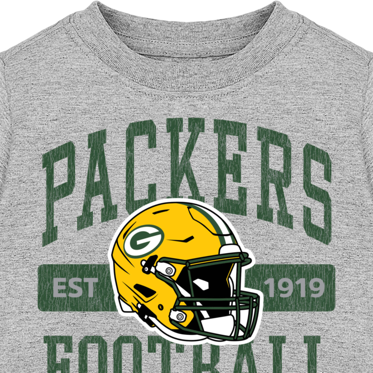 Infant & Toddler Boys Packers Short Sleeve Tee Shirt, view 2