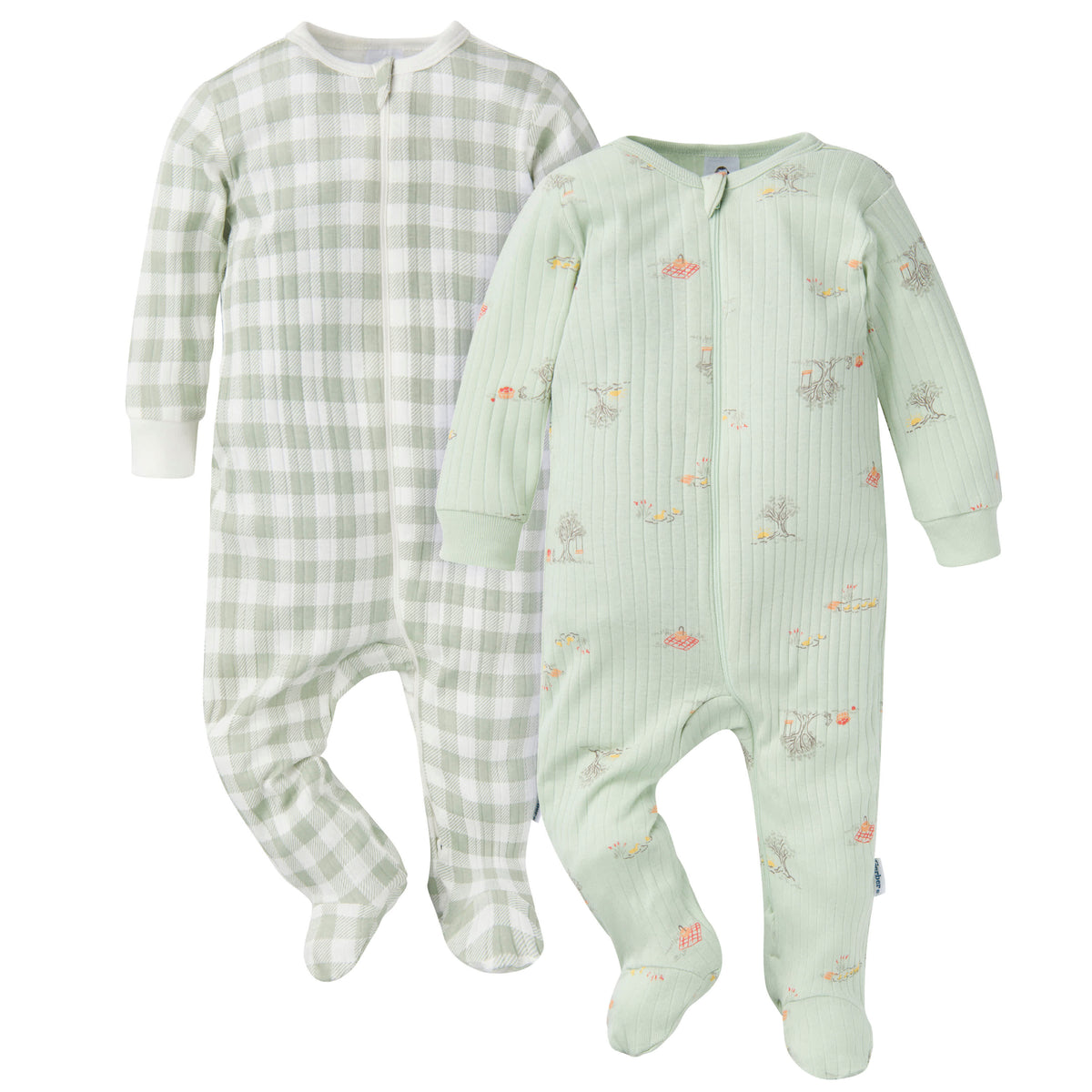 2-Pack Baby Girls Park Picnic Sleep 'N Plays