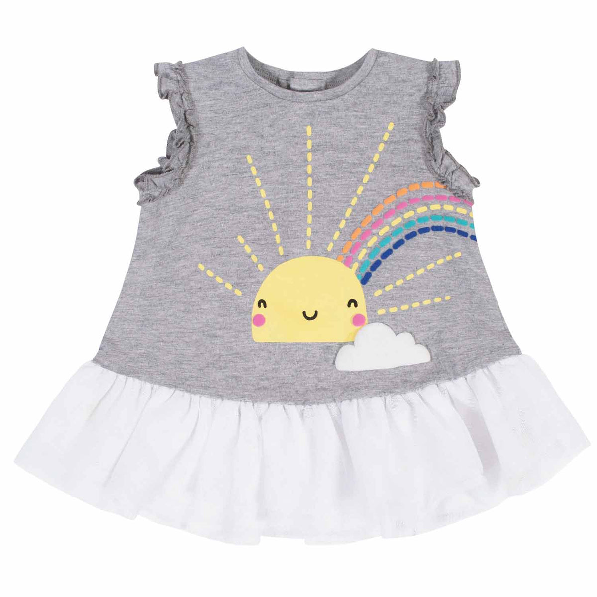 2-Piece Baby Girls Sunshine Tunic Set, view 2