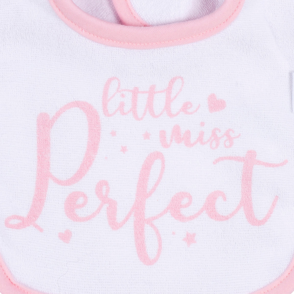2-Pack Baby Girls Stars Dribbler Bibs, view 5