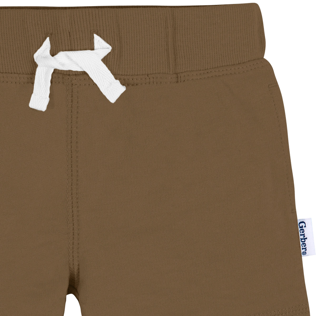 3-Pack Baby & Toddler Boys Neutrals Knit Short, view 3