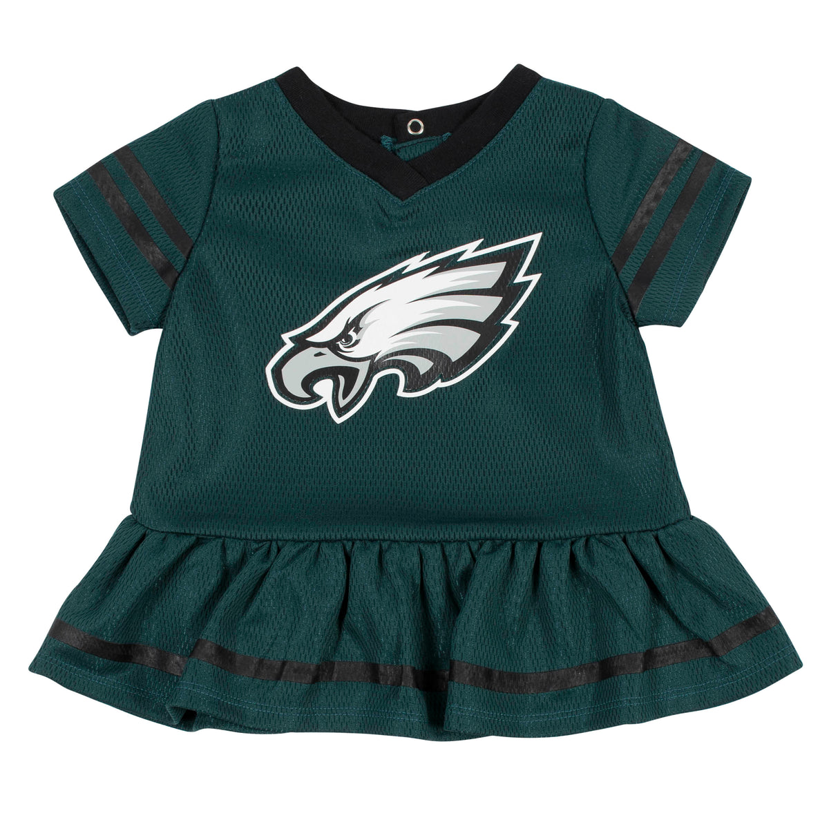 2-Piece Philadelphia Eagles Dress and Diaper Cover Set, view 2