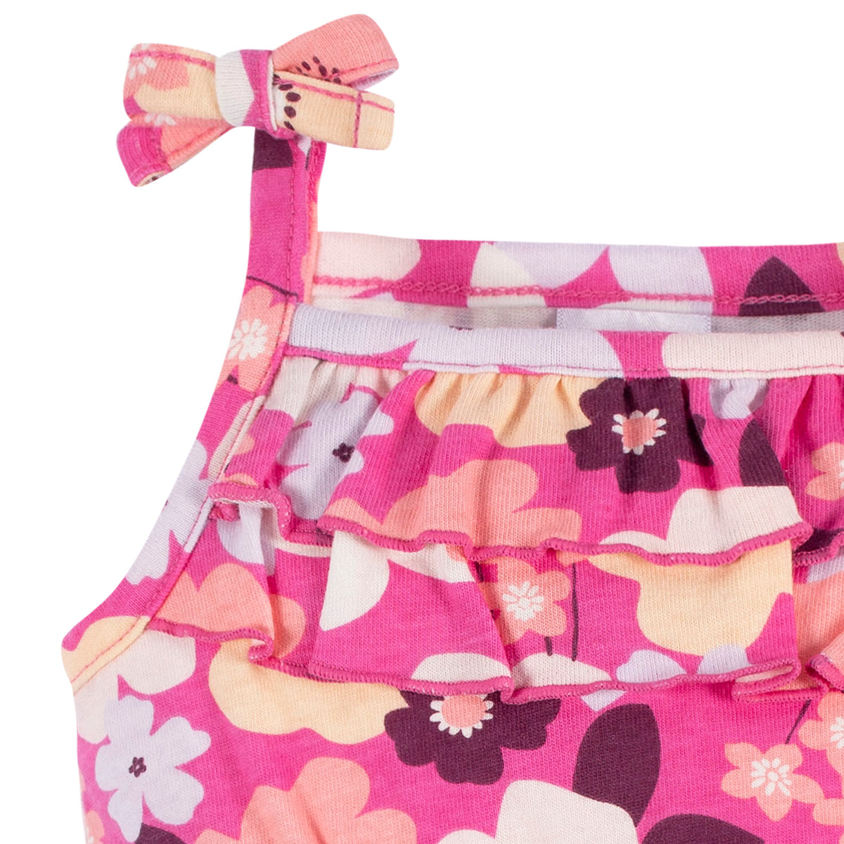 2-Pack Baby & Toddler Girls Cherry Blossom Tank Rompers, view 11