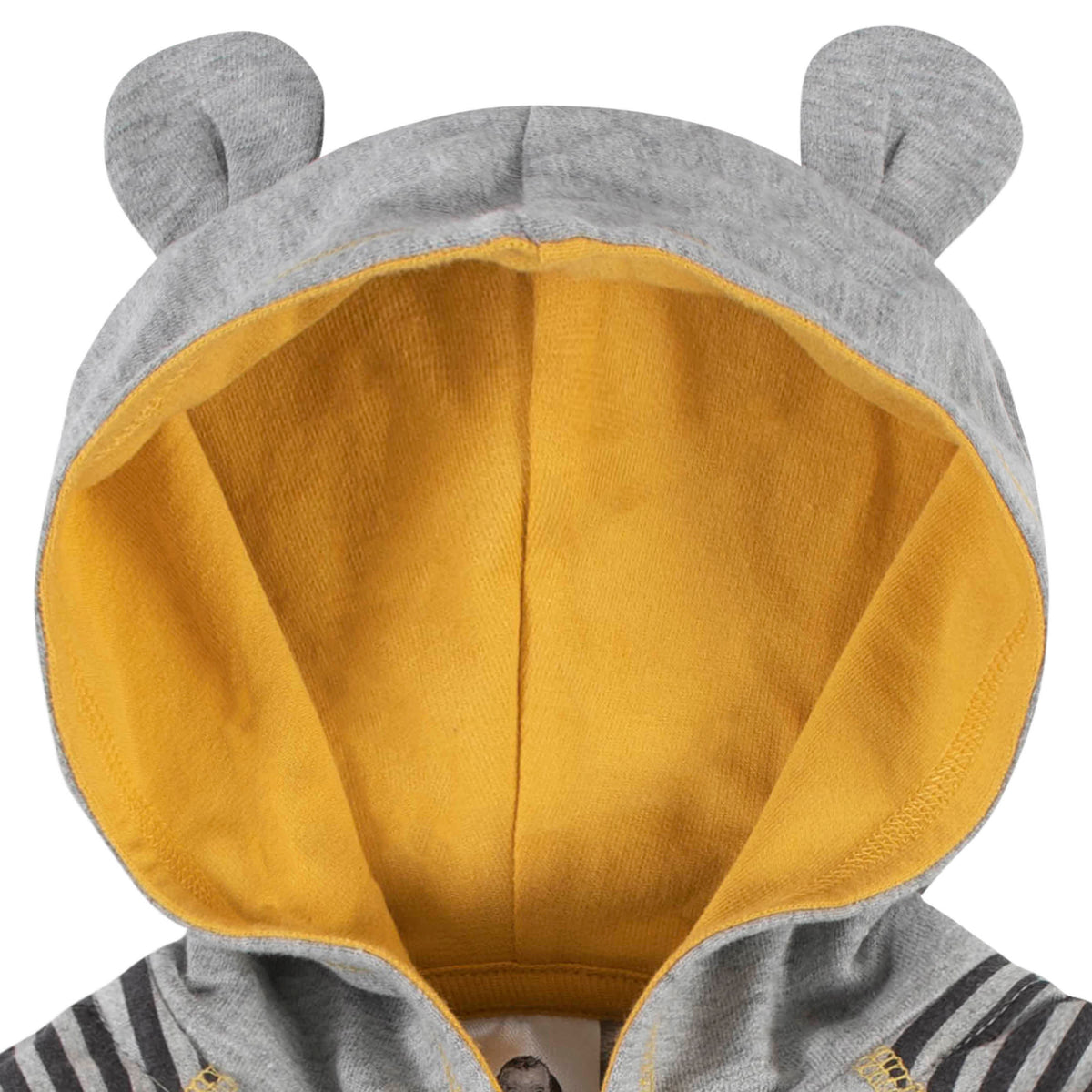2-Piece Baby & Toddler Boys Bear Hoodie & Active Pant Set, view 5