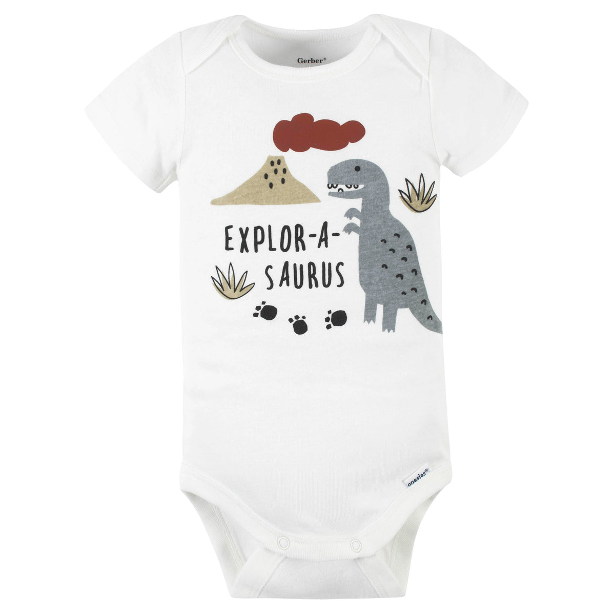 4-Piece Baby Boys Dino Outfit Set, view 3
