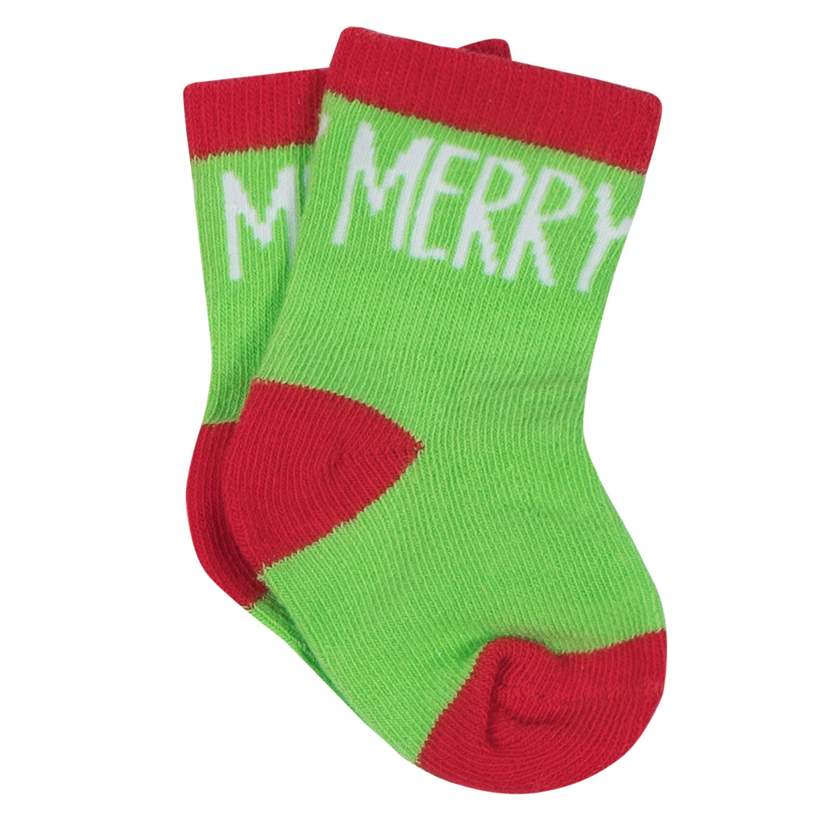 8-Pack Holiday Jersey Crew Wiggle Proof Socks, view 2