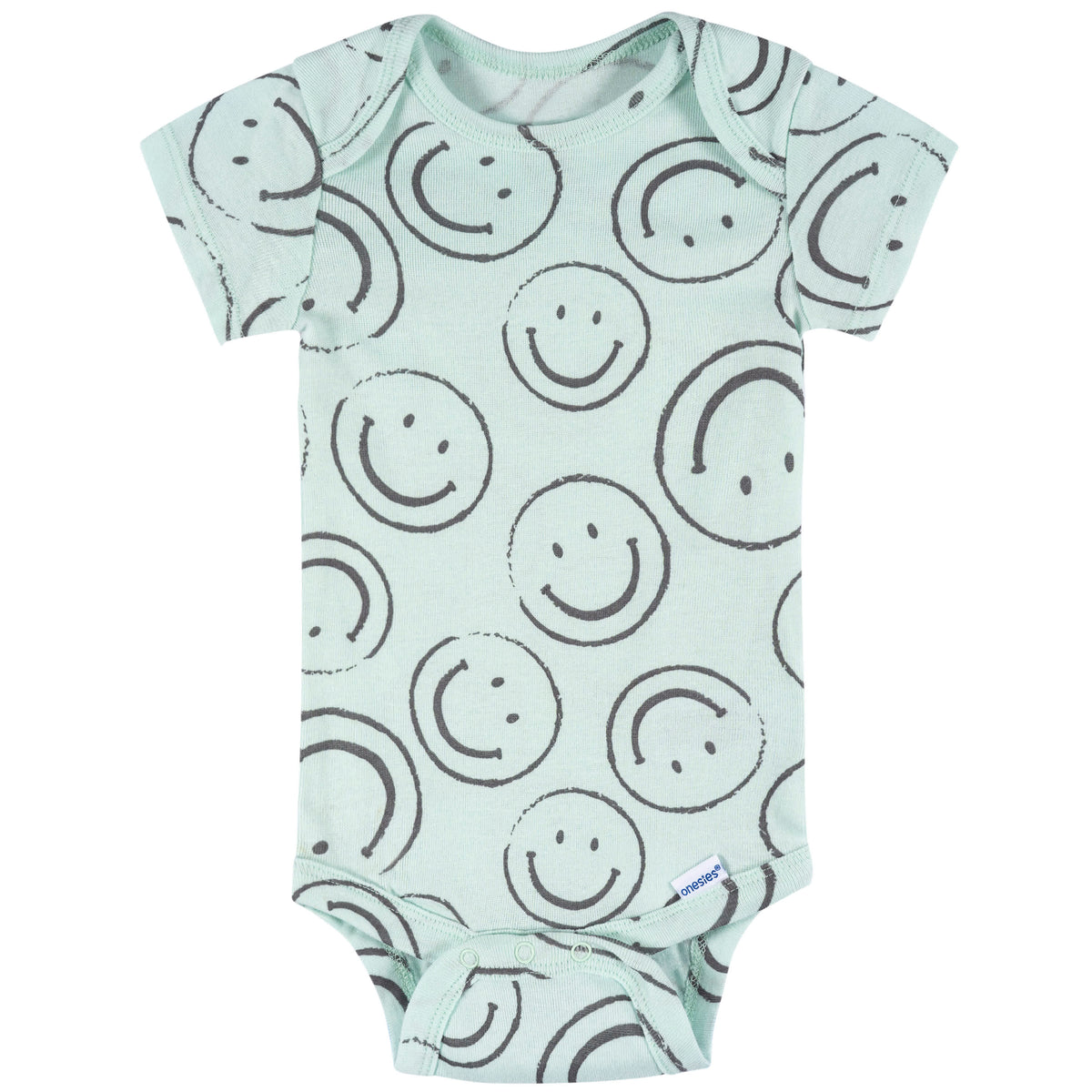 8-Pack Baby Boys Hello Friends Short Sleeve Onesies Bodysuits, view 7