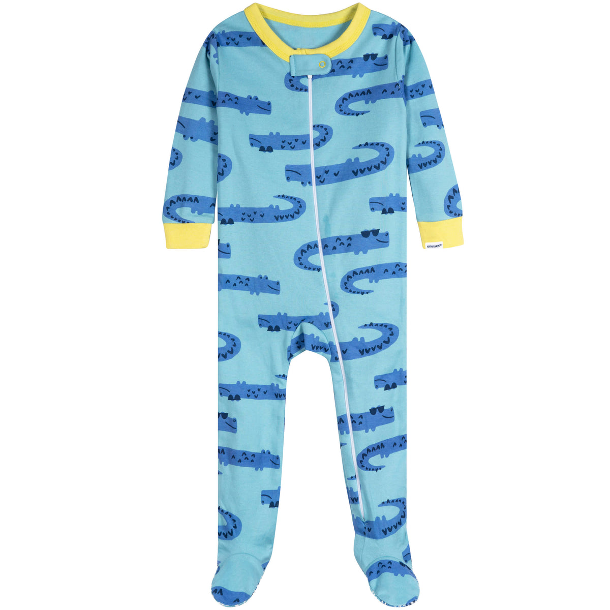 2-Pack Baby Boys Gators Footed Pajamas, view 4