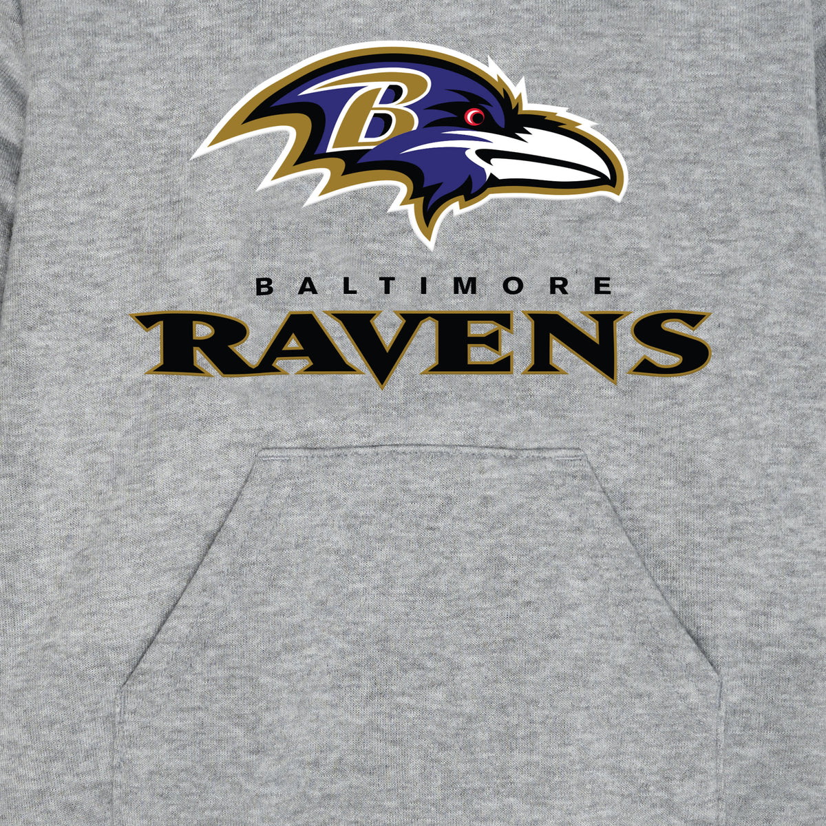 Infant & Toddler Boys Ravens Hoodie, view 3