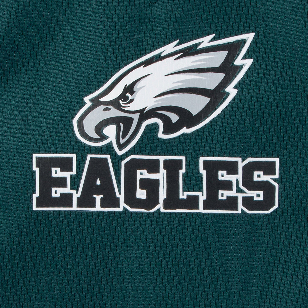 Baby Boys Eagles Short Sleeve Jersey Bodysuit, view 3