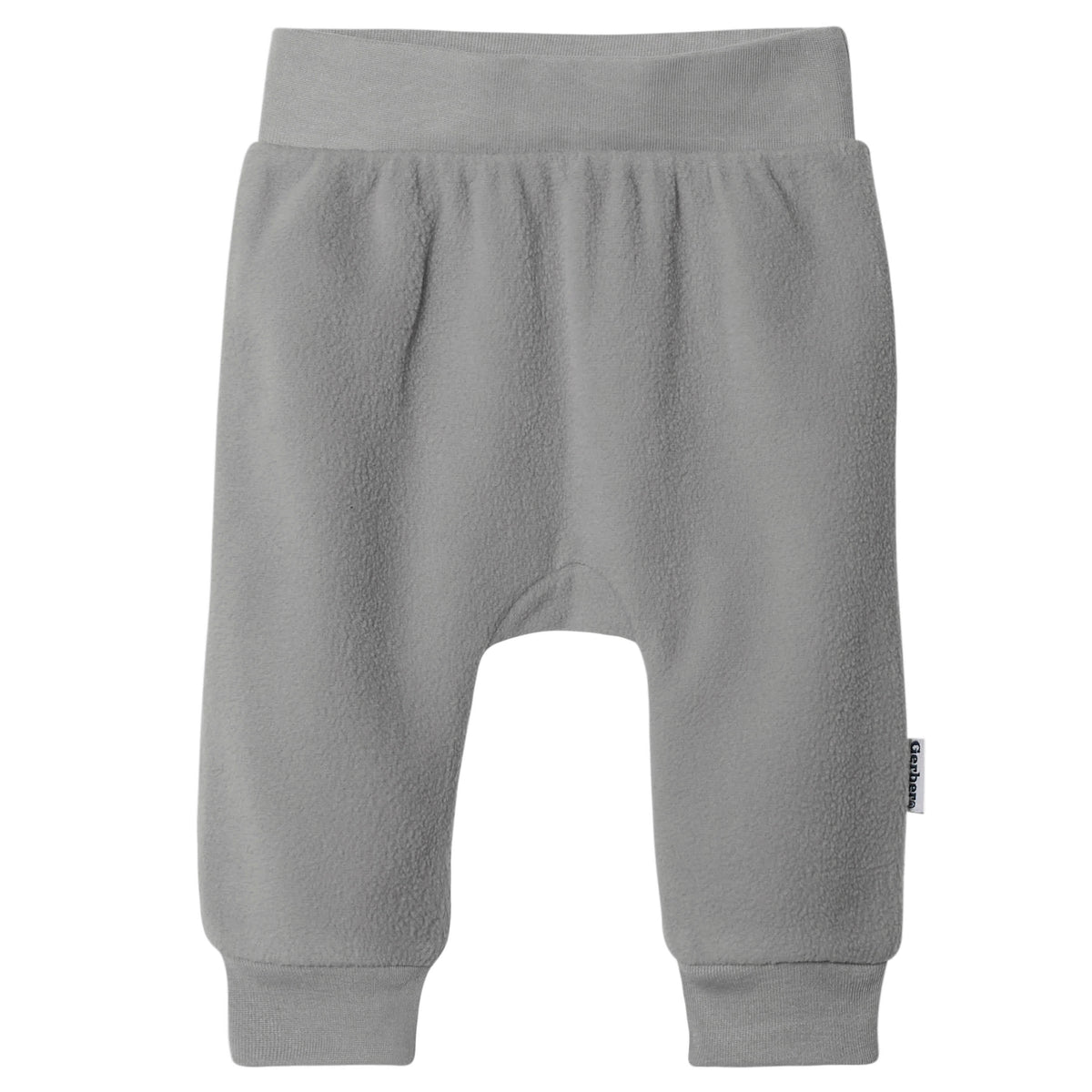 4-Pack Baby Neutral Grey Fleece Pants, view 5