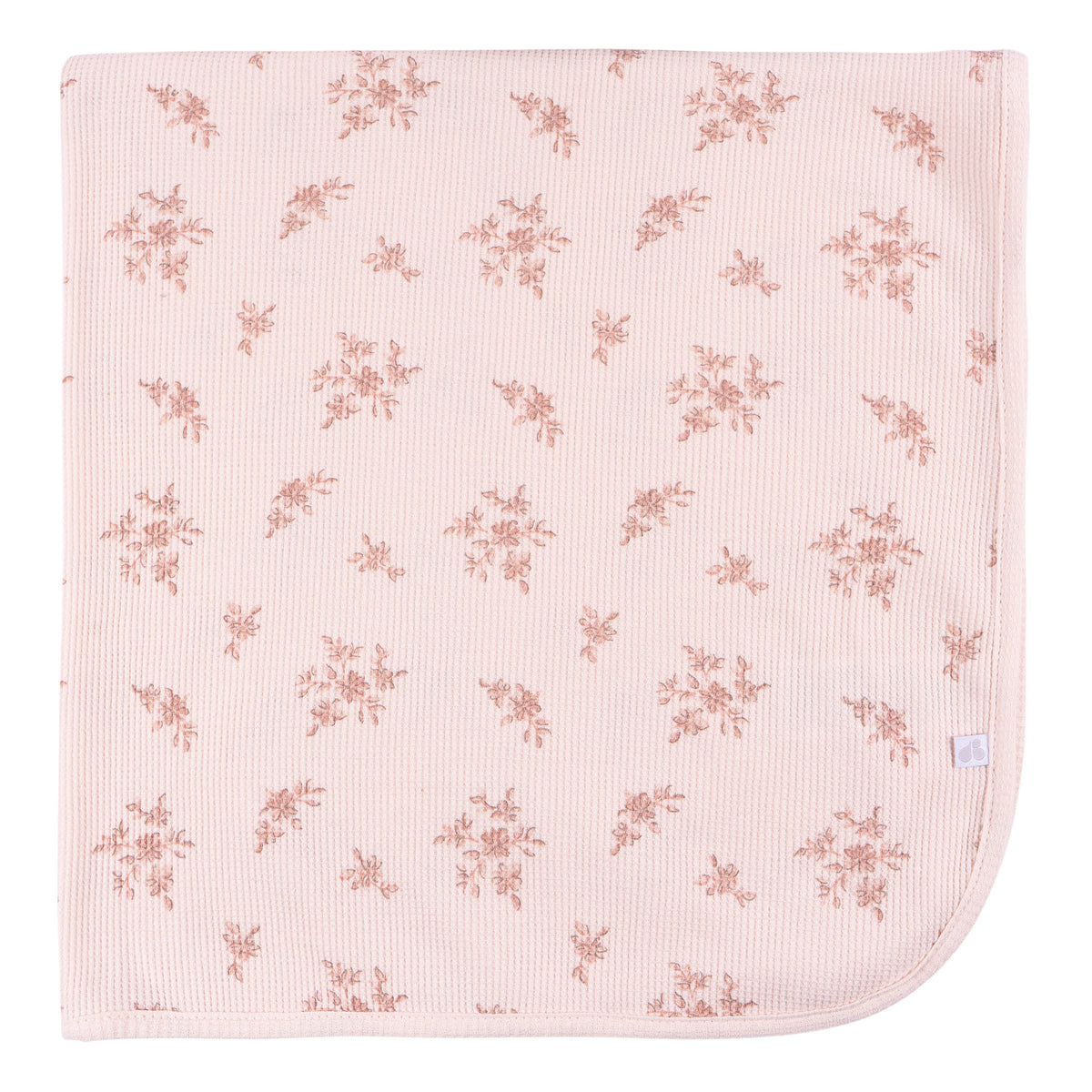 2-Pack Baby Girls Pink Cotton Thermal Blanket, view 3