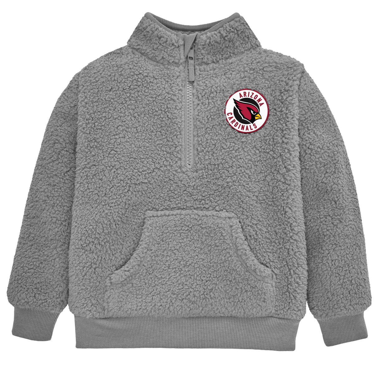 Infant & Toddler Boys Cardinals 1/4 Zip Sherpa Top