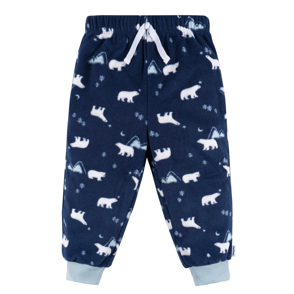 2-Piece Infant & Toddler Boys Polar Bears Fleece Pajamas, view 4