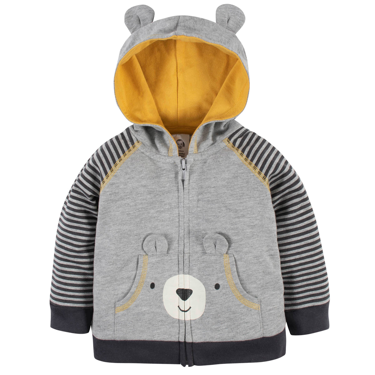 2-Piece Baby & Toddler Boys Bear Hoodie & Active Pant Set, view 2