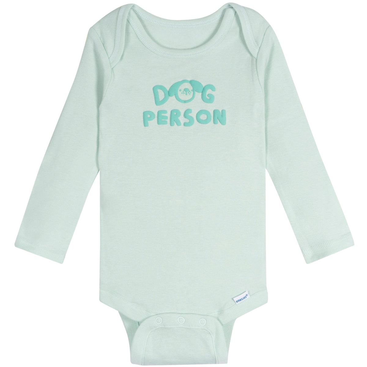 6-Pack Baby Girls Puppies Long Sleeve Onesies Bodysuits, view 3