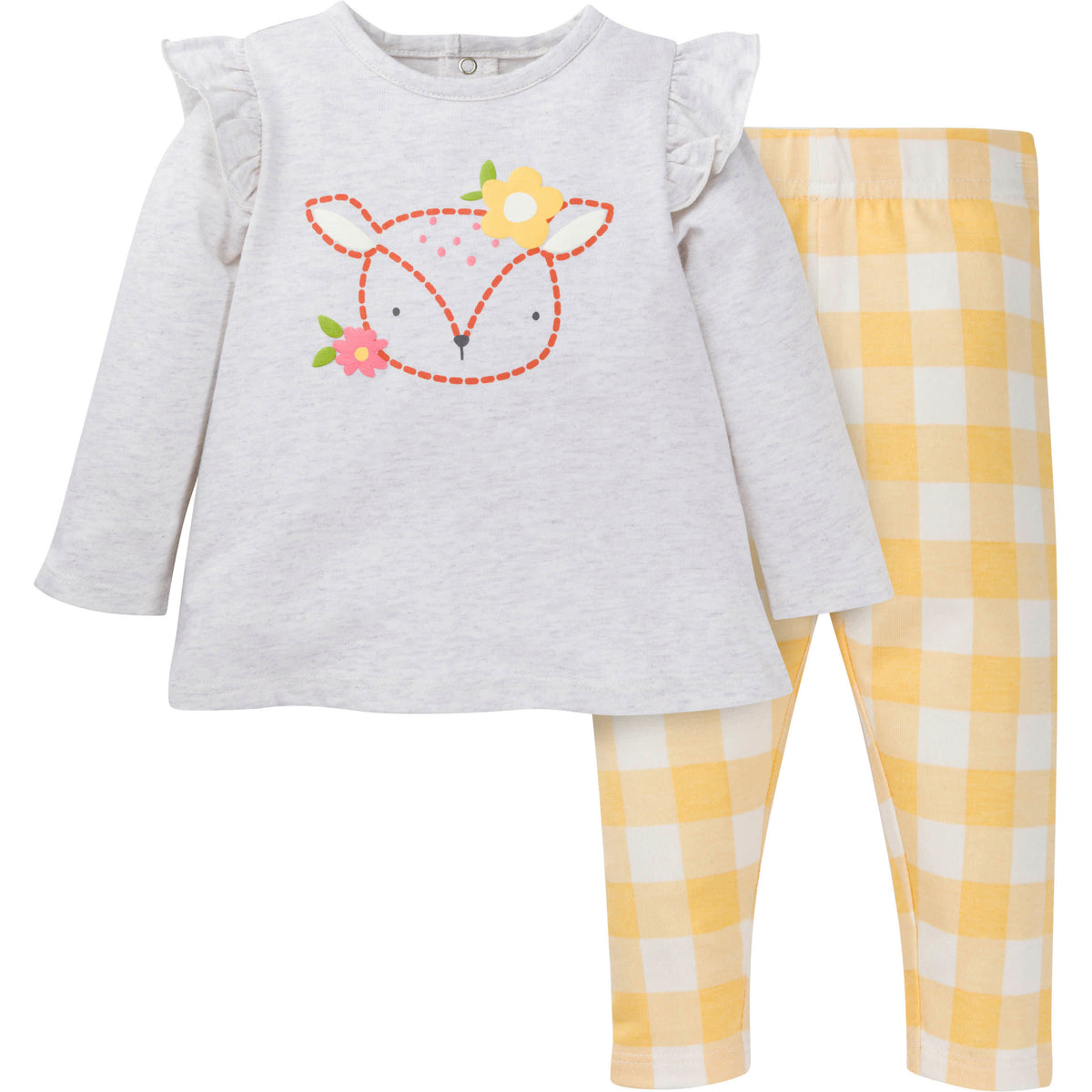 2-Piece Baby & Toddler Girls Deer Tunic & Legging Set
