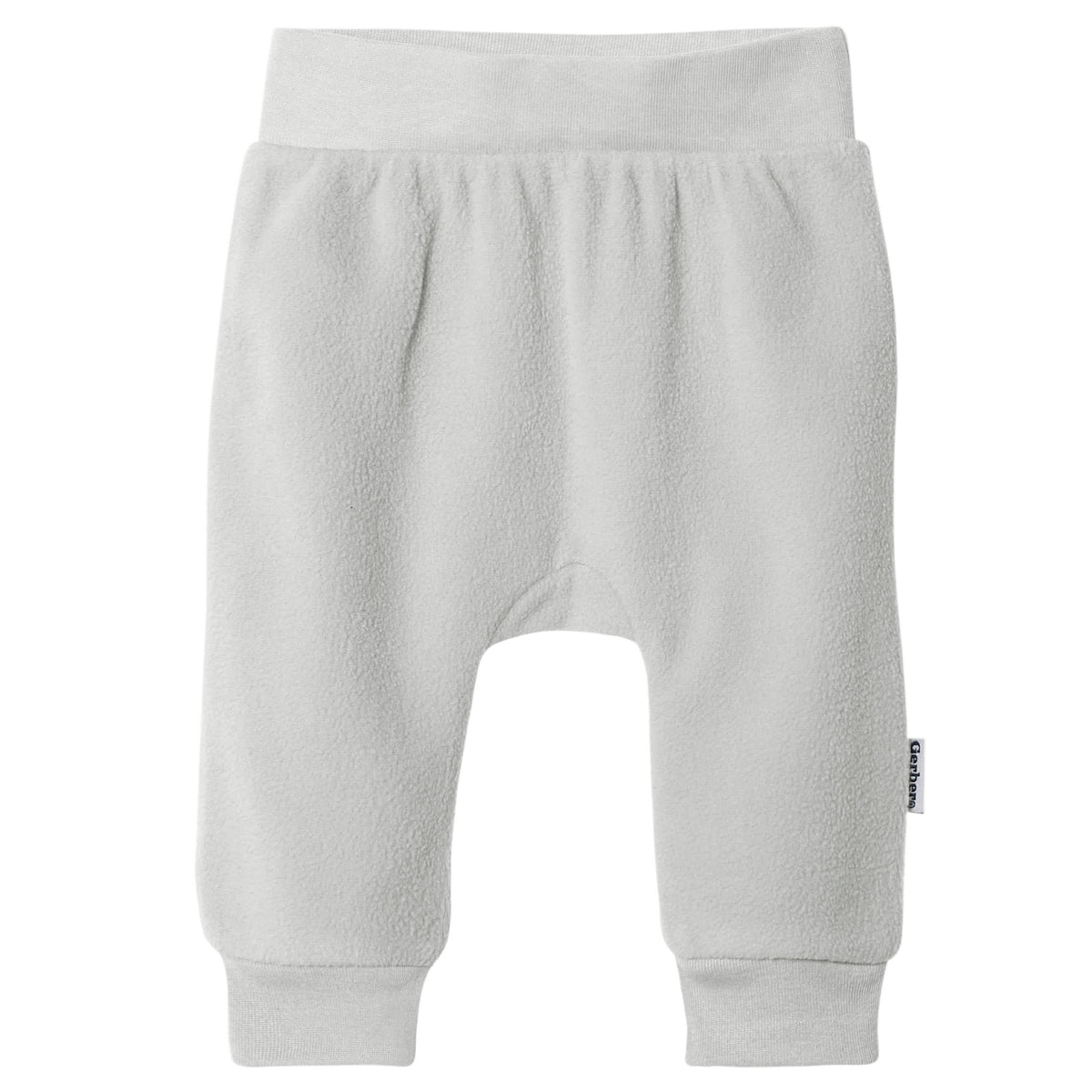 4-Pack Baby Neutral Grey Fleece Pants, view 4