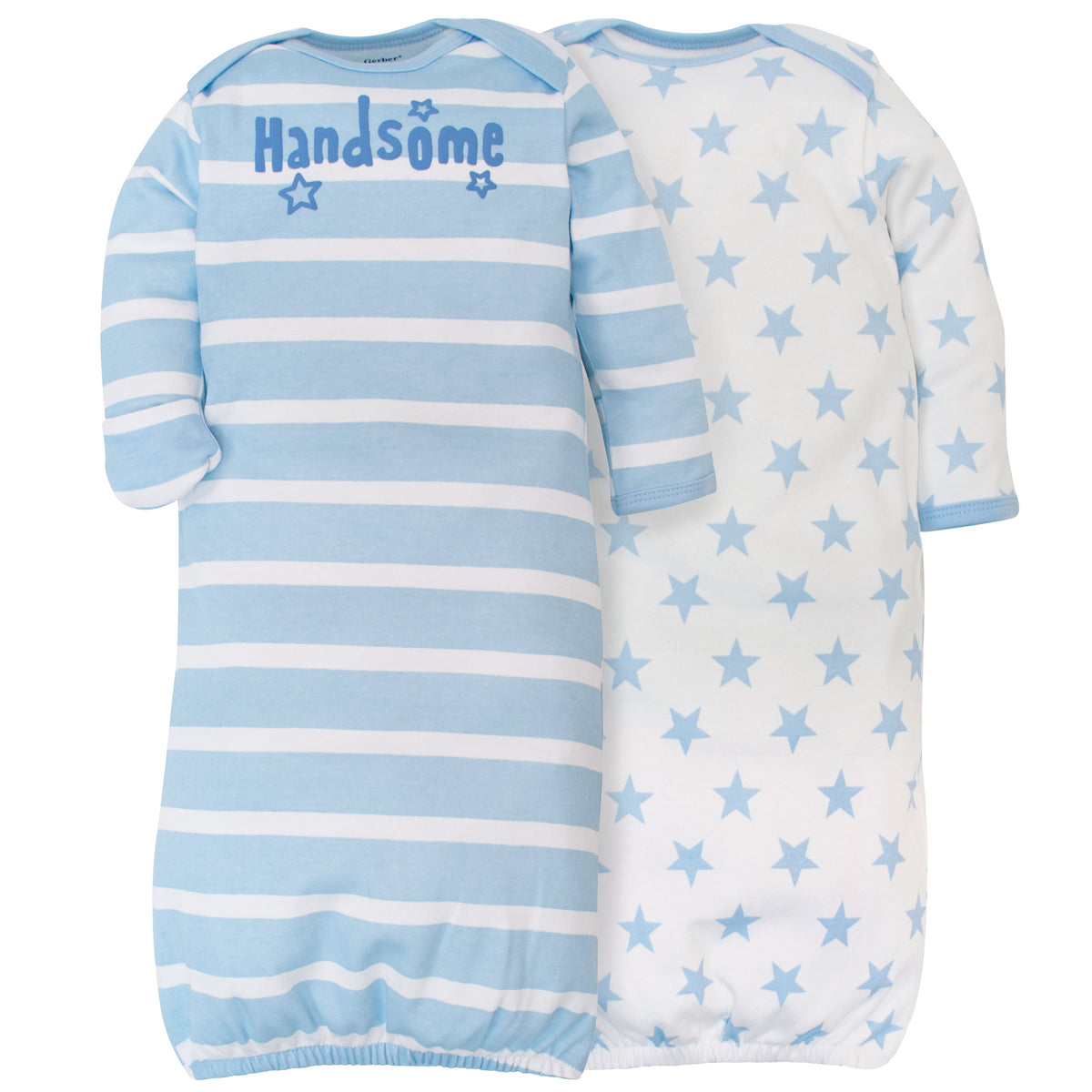 2-pack Boys Cotton Gown