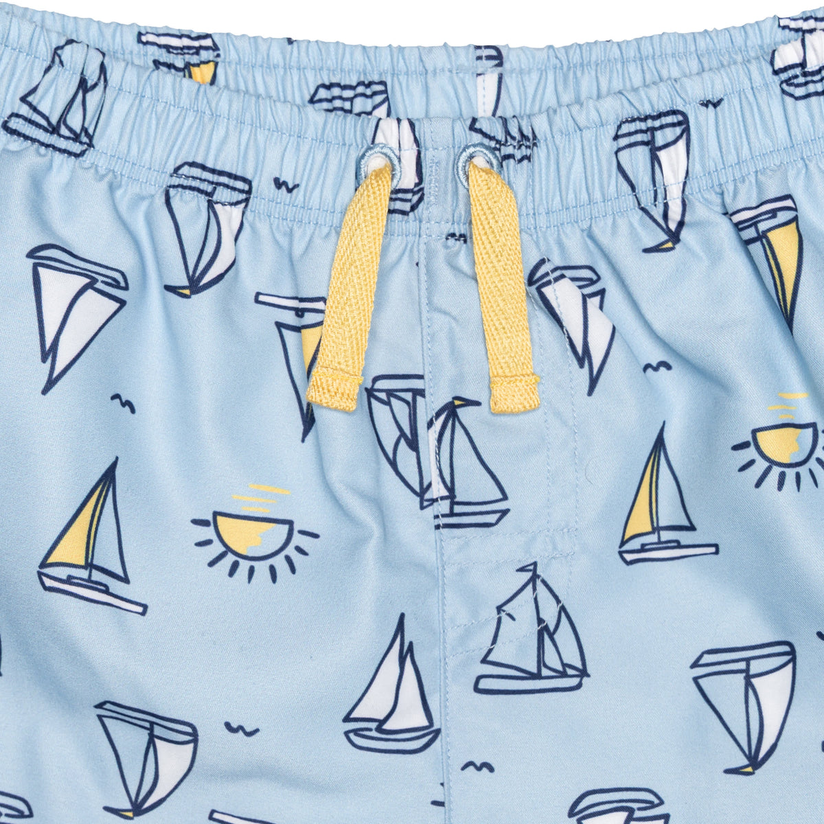 2-Pack Baby & Toddler Boys Sailboats Swim Trunks, view 6