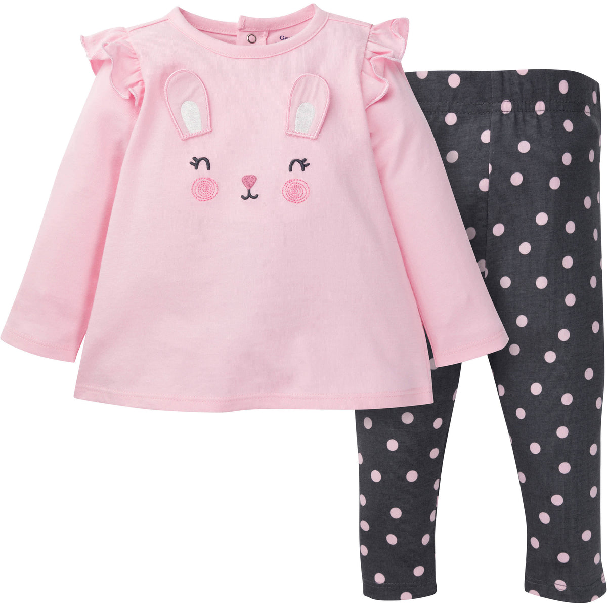 2-Piece Baby & Toddler Girls Bunny Tunic & Legging Set